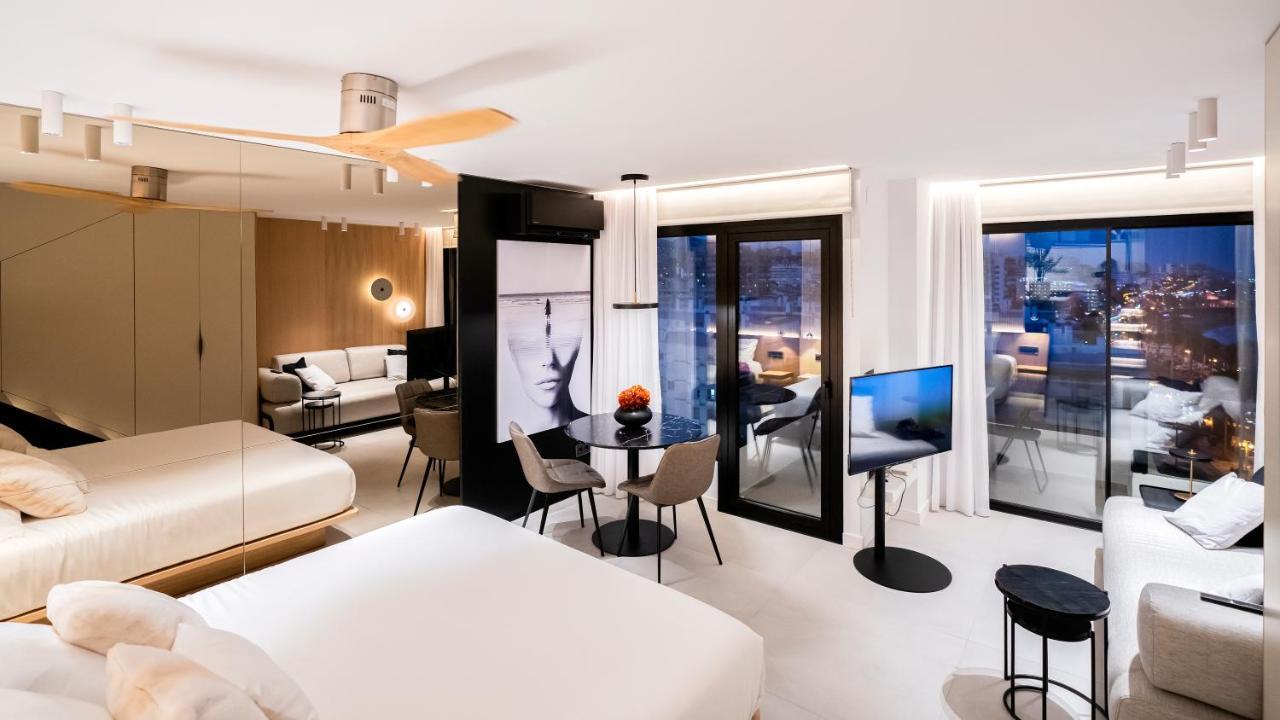 Aloha Apartamentos - Primera Linea De Playa - Vista Al Mar بينالماذينا المظهر الخارجي الصورة